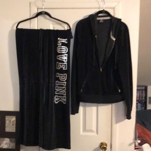 PINK VS VELURE SET!!